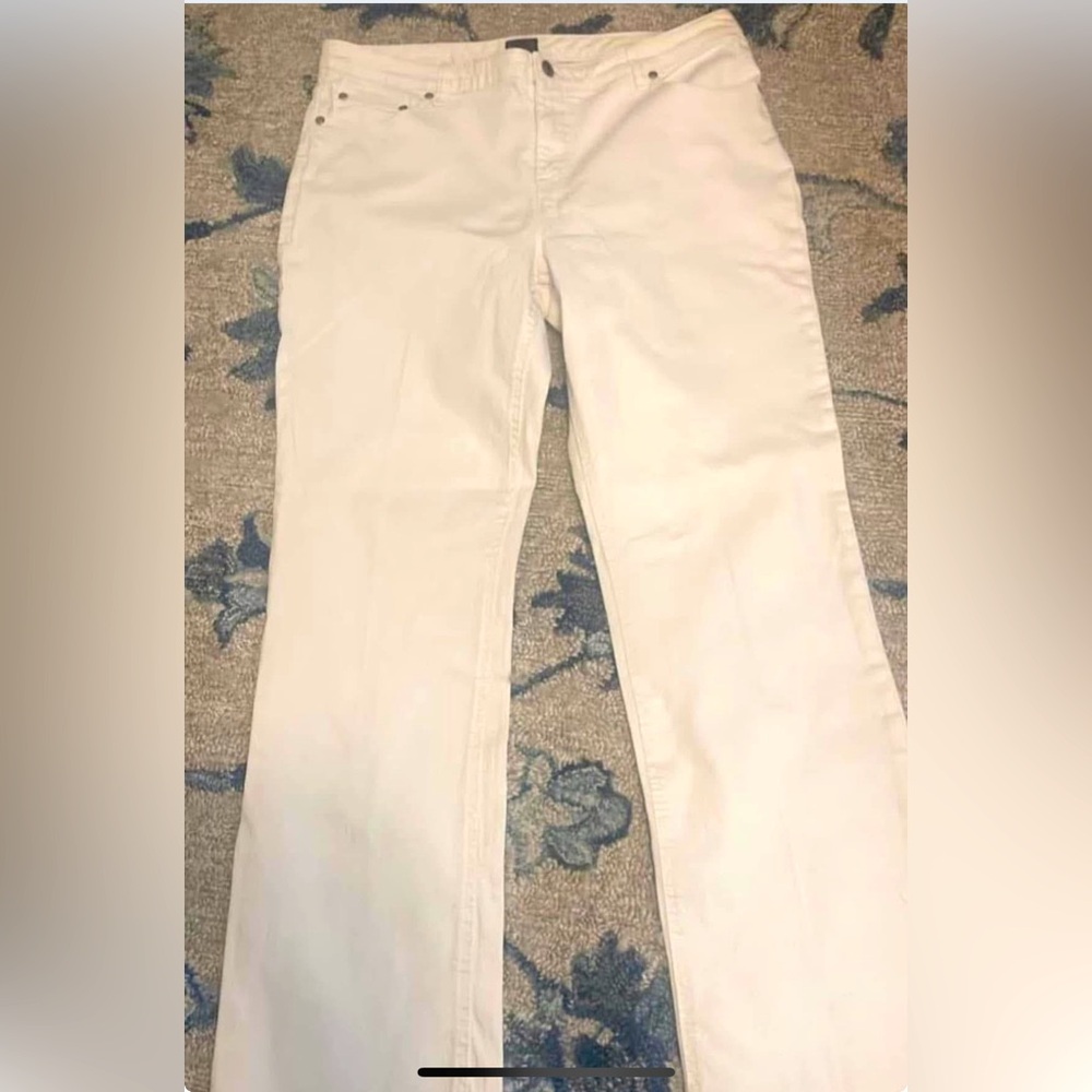Chico’s White Denim Jeans Size 2(12)